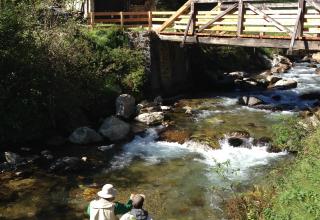 Pesca a mosca nel Torrente Rabbies \ Fly fishing in Rabbies stream \ Pêche à la mouche dans le ruisseau Rabbies